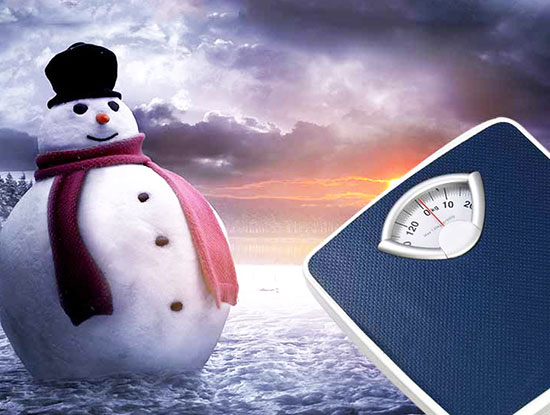 مراقب اضافه وزن زمستانی باشید